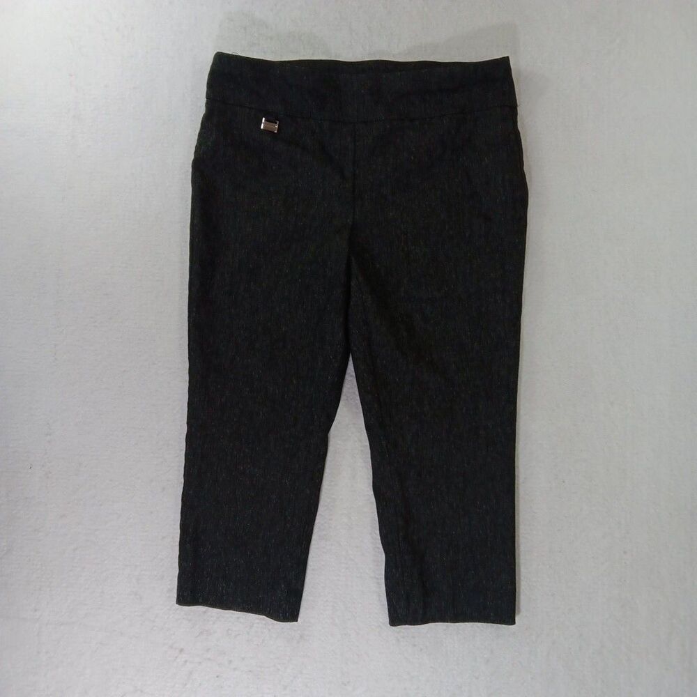 Alfani Capri Pants Women's Size 14P Dark Gray